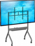 Fiber Novelty - A solid mobile stand for interactive whiteboards, multimedia screens and TVs. 50&quot,-90&quot, (PM90G)