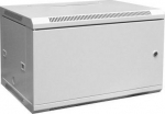 Digitus Cabinet wall-mounted single 19 6U 368/600/450mm, metal door, szara (RAL7035), assembled