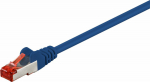 MicroConnect F/UTP CAT6 0.25m Blue PVC, Outer Shield : Foil screening