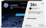 HP TONER CARTRIDGE 26X BLACK, DUAL PACK