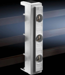 Rittal Connection extension for fuse base of busbar - RAL 7035 (pack of 10)
