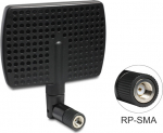 Delock WLAN 802.11 ac/a/b/g/n Antenna RP-SMA plug 5 ~ 7 dBi directional with tilt joint black