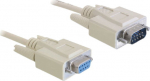 DELOCK Serial Verl. D-Sub9 -> D-Sub9 St/Bu 2.00m grau