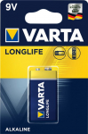 Varta Battery LONGLIFE 9V Block 6LP3146 1St