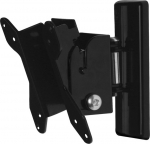 B-TECH BT7518 - Befestigungskit (Wandmontage) - for flat screen - Silber - screen size: bis zu 58.4 cm (bis zu 23 Zoll)