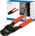 Logilink | Crimping tool for RJ45 with cutter metal