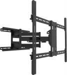 Multibrackets M Universal Flexarm Pro 125kg Super Duty Plus | VESA 200x200-800x600 | Max 125kg | Svart