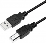 LogiLink USB-B 3.0m czarny - kabel LogiLink USB 2.0 - USB-B3.0m M/M czarny