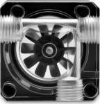 EK Water Blocks EK-Quantum Flow Indicator D-RGB Durchflussanzeiger - schwarz