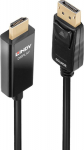Lindy 2m Active DisplayPort to HDMI, Cable with HDR