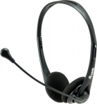 Equip Wired stereo headset with microphone USB-A 1.80m schwarz