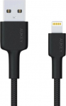 AUKEY CB-AL05 kabel Lightning - USB-A 2m MFi Apple nylon braid black