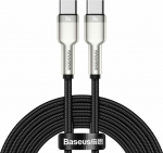 Cable USB Baseus USB-C - USB-C 2 m Czarny (baseus_20210316145443)