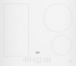 BEKO Hob | HII64200FMTW | Induction | Number of burners/cooking zones 4 | Touch control | Timer | White