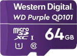 Western Digital WD Purple - Flash memory card, - 64 GB - UHS-I