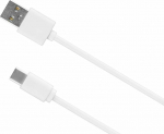 Kabel USB Kruger&Matz USB-A - USB-C 0.8 m White (KM0363)