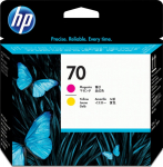 HP Print Head Magenta+Yellow, 70 Magenta and Yellow