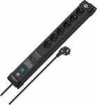 Brennenstuhl Premium Line &Uuml;SS 6fach schwarz *DE*