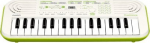 Casio minis&uuml;ntesaator 32-klahvi / valge-roheline
