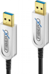 PureLink | FiberX Series | USB-A - USB-A | 3.2 Gen 2 | 15m | Svart