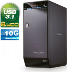 FANTEC QB-X8U31 8x 3.5" SATA HDD USB 3.1