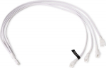 Alphacool Y-Splitter 4-Pin auf 4x 4-Pin PWM 60cm - wei&szlig;
