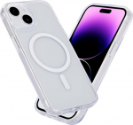 eSTUFF BERLIN iPhone 15 Plus Clear, Magnetic Cover. Material: TPU