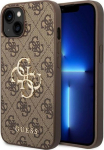 Guess 4G Big Metal Logo Back Case for Apple iPhone 15