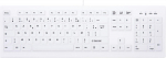 Active Key Contour Design Active Key AK-C8100F-U1-W/FR - Full size (100%) - Kabelgebunden - USB - scissor switch - AZERTY - Wei&szlig;