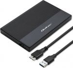 Qoltec Obudowa | Disk pocket SSD HDD 2.5 cala | SATA | USB 3.0 | Super speed 5Gb/s | 2TB | Czarna