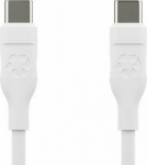 D. Bramante dbramante1928 recharge - USB-kabel - USB-C (hane) till USB-C (hane) - USB 2.0 - 1.2 m - USB-power supply (100W), 100 % recycled plastic