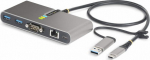 StarTech.com USB-C/USB-A HUB - GBE - RS232, A HUB GB ETHERNET RS232 SERIAL
