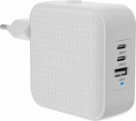 Targus TRAVEL CHARGER WHITE, 70W USB-C GAN (3C+1A)