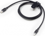MOPHIE-ACCESSORIES-CABLES-USBC, TO LIGHTNING-2M-BLACK-BRAIDED
