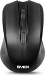 Mysz Sven Wireless mouse RX-220W black (3+1bt. 800-1600DPI blister)