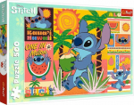 Trefl Puzzle Holidays with Stitch 500 element&oacute;w (37483)