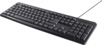 Deltaco Keyboard, USB, Pan-Nordic, Svart