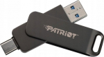 PAT Flashdrive PATRIOT Rage R550 32GB 100 MB/S USB A+C Swivel Design (PE32GR550DSAD) Black