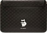 Case Karl Lagerfeld Karl Lagerfeld Sleeve KLCS16SAKHPCK 16'' czarny/black Saffiano Monogram Choupette