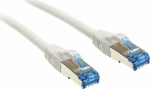 InLine Patch network cable Cat.6A, S/FTP (PiMf), 500MHz, white, 2m (76802W)