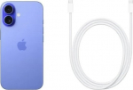 Smartfon Apple iPhone 16 5G 8/128GB Niebieski (MYEC3SX/A)