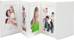 Deknudt Leporello white 8x13x18 8 photos A66DC1 8PH
