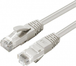MicroConnect CAT6A UTP 0.3m Grey LSZH