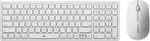 Alogic Echelon Compact USB-C BT Keyboard German+ Mouse White - Tastatur - USB Typ C - Tastatur - QWERTY