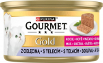 PUI PURINA Gourmet Gold Kitten Veal mousse - wet cat food - 85g