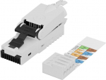 Lanview RJ45 UTP plug Cat6a for, AWG22-24 solid/stranded