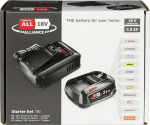 BOS Starter Set 18V 1x2.5Ah , AL 18V-44
