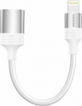 Swissten Textile Lightning - USB-A OTG Adapter 0.12m