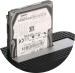 LOGON PROFESSIONAL LHC030 - HDD - SSD - SATA - Serial ATA II - 2.5.3.5" - USB 2.0 Type-B - Schwarz - Silber - 12 V (LHC030)