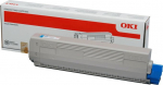 OKI Cyan - original - Toner cartridge - f&uuml;r C831cdtn